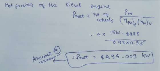 Met po erer ot te Diesel emgina Pm Pret 2 No.of (46)-2a28 4X 2 0.93X0.96 Pnet 4 94009 kw Anscser 4)