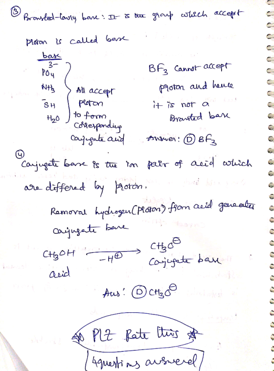 gaaup cotech accest Pioron t Called berc barx 3- BF3 Cannot accept Nt p9oton aud hue All accepr SH peaton to fom Catesandy Ca