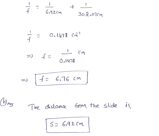 6.12cm 6.14n ar The distome fam the Slide is, S: 692 Cm