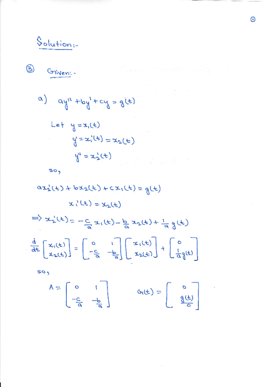 Solution (3) Given .』 Let y=x,(t) ciLt) 乂2(t SO Lt)