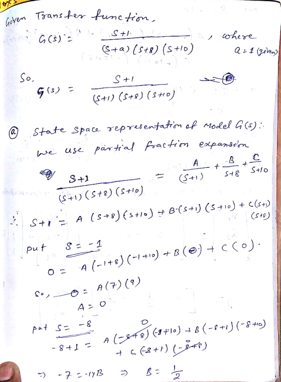 So (5) ס S+St) (S+10) (s+8) (s+,-)ナ@fs+9(s+») + c(s+9 A s+1.. 2