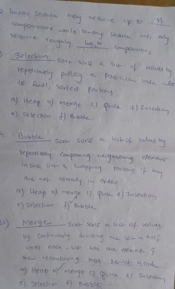 requive up to sions wnite binary SeaY aujy ug Poscta aeda ls Gnal, sorted Possbo e) sele chon) ubble Bubble repeat Compaing n