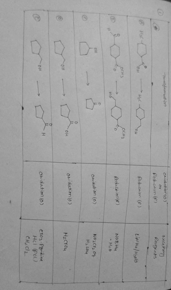 idahan(o) OY Nece Peduchim (R) HaC Reduthin (R) OH CH3 H3 NosHu - H26 CH oudston (o) H2sou OH H2CYou cTo3 Phrdine Hcl (PCC) o