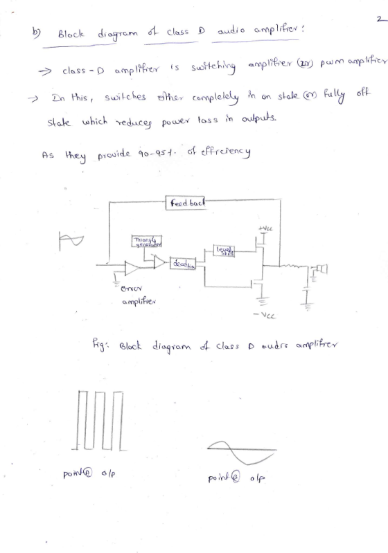 b) Block diogram t classauimpkes slake which reducer powe toss h oulpus. nS feed boc Nu FU aavarv Poir o ink