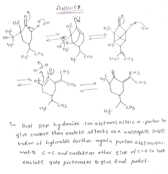 ANSOCP 13C to 3 to 3 13 CA13 13e cH3 CH3 41 3 CH cHi 1-120 nucleophile Seisti give enoate then enola te at tacks as a tution