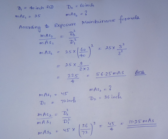 According to Sxposure rtaintcinane fcamula 2 m AS2 m Asi 2 2χ2 5 56 25 mAS Ans 4 4 72