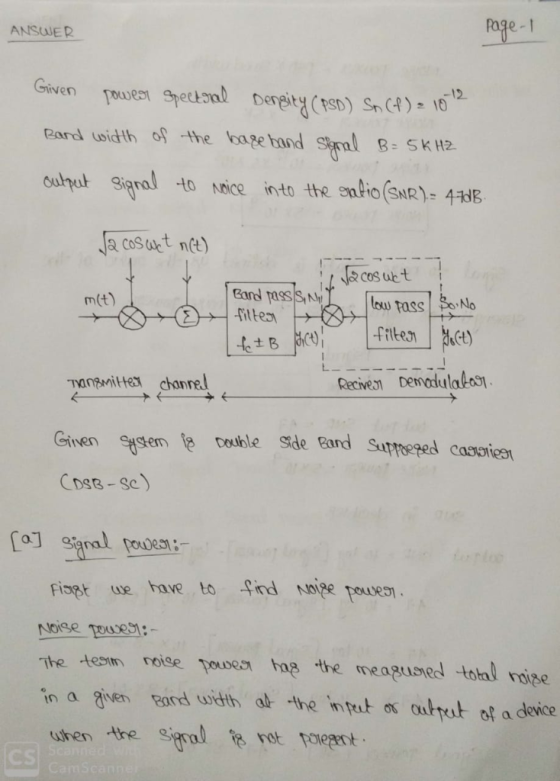 oge- ANSUUE R 12 eard usidth of the bage band oulnel gigrol a coseat net) m(t) Demodulalos Tannnit tex char rel Given 웹gene D