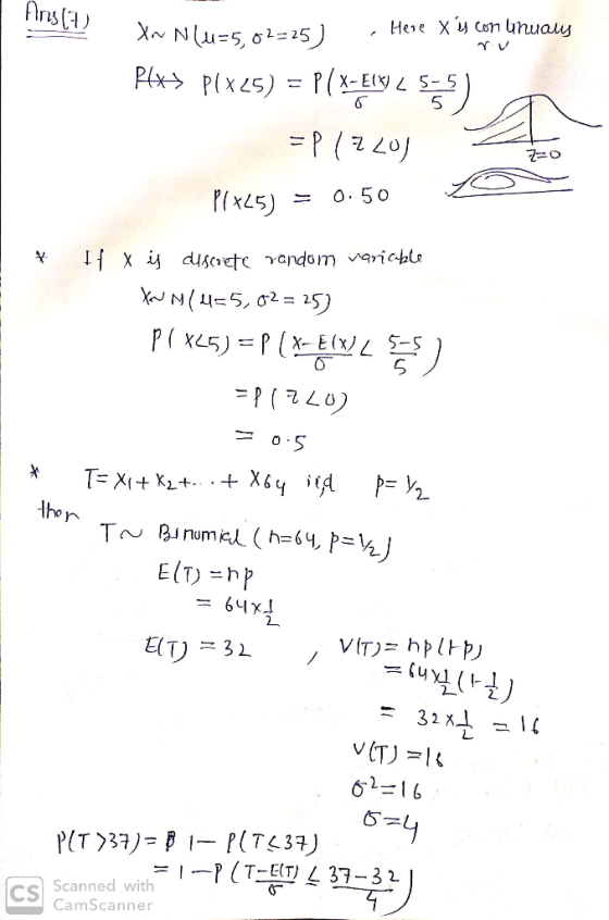 Ans(1 ) 5 2-0 H丿 Scanned with Camscanner