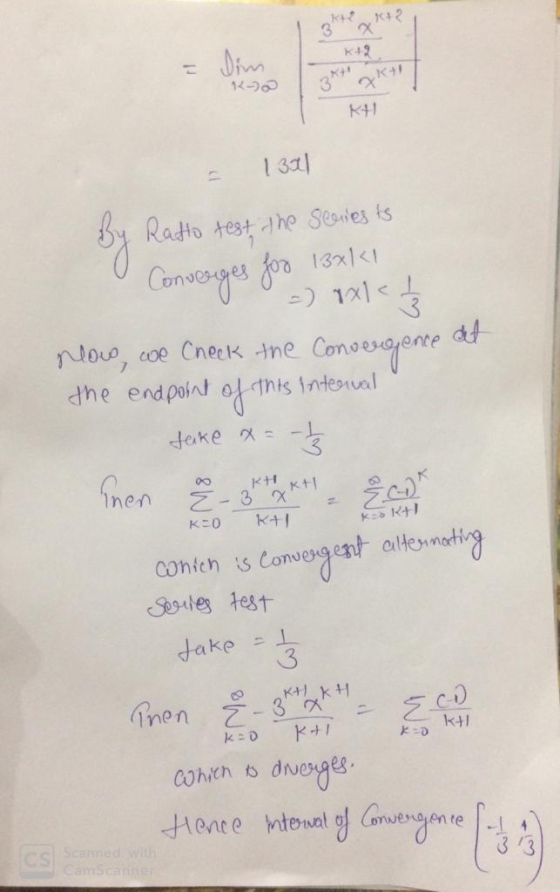 3 o 1 311 ous, coe Cneck tne Conoeoente at the end poiat o tis inteival 3 Conich is Convergent altenmarti dakeニ 3 0 nen -Hent