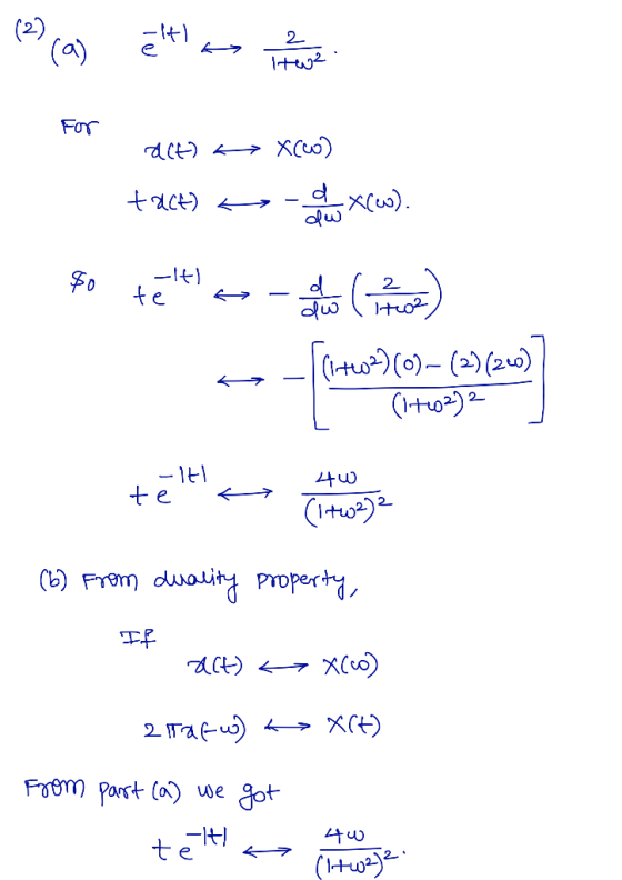 For 2 (b) Frem duo Properd, Ef