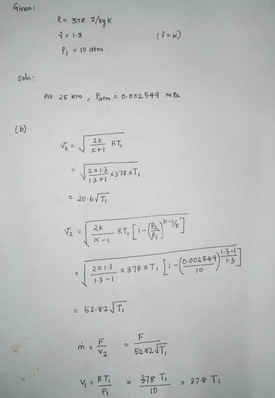 Given: = 1.3 Solh: 25 km / Parm二0.002549 MPa 13 + X378 x, 20-6 k -i K-I 1 0 = 52-82 V. 2 52.82T, y^ RT, $15 TI 378 TI Pi l0