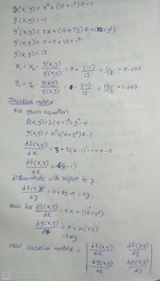 ga, y)13 13 13 Jacobian Matrix d g dy xy Jacobian d y 30 di cs