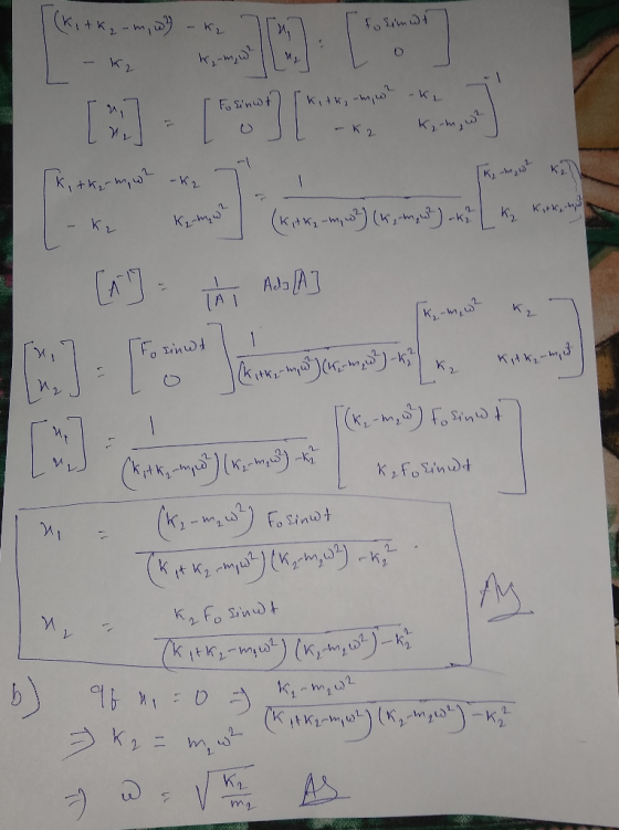 (KI+Km -K2 K 2 -1 -K2 K K1-m24 k Kitk,s -k Ada A K K-m, K2 itki N k,fosindt 2 Fo Sinidt WI -K2 b) a l 4b K tKzAi 2 -0 1 K