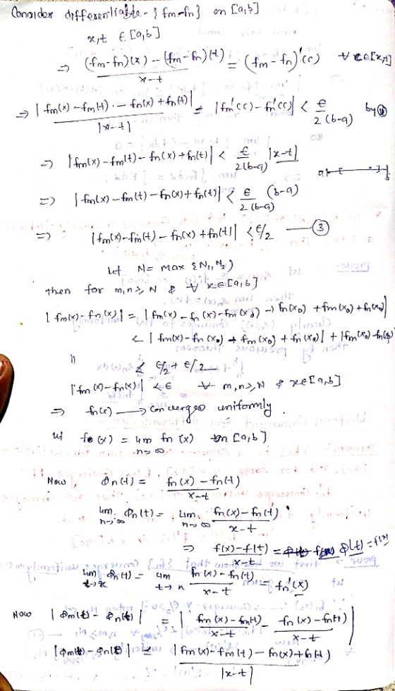 겨-t 2 Cb-a) 08 2Lb-a) 2 (b-G) 1 then for m,n>,N unifo ml 门《么 r©