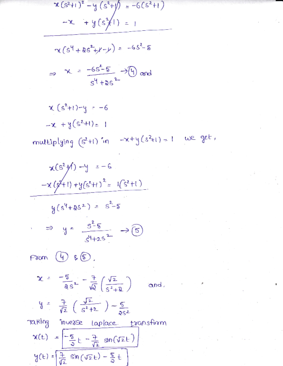 get -X+4(Al)-1 we Ơh),n multiplying xUS and Ta Kina nuexse laplace tasform 2