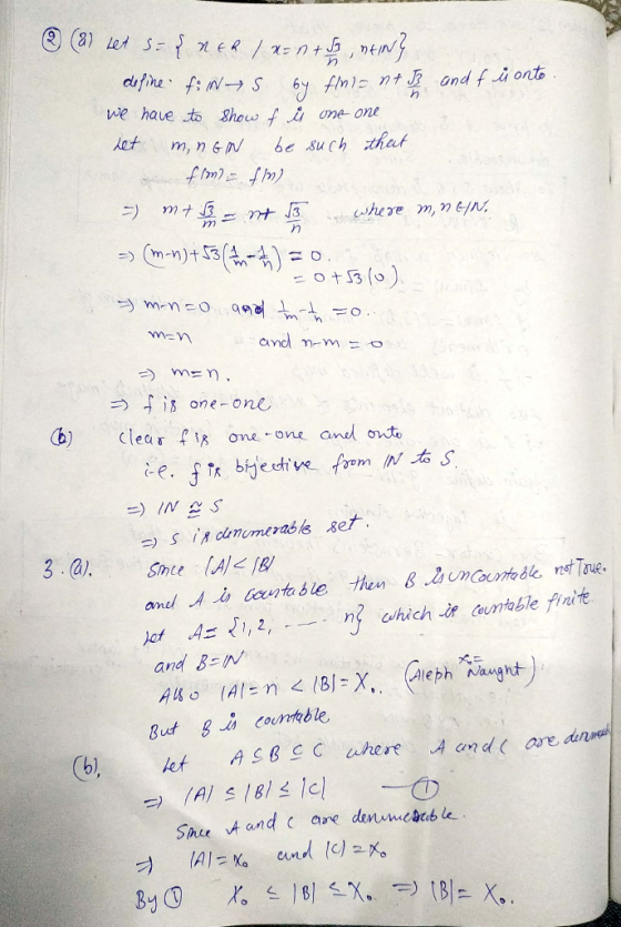 we have右show, f Lt one-one let m, n be such thaf We M-n fis one-one ee. STx brjettive faDm /N.右S. ) INS 21,2,-- n( hich Je Co