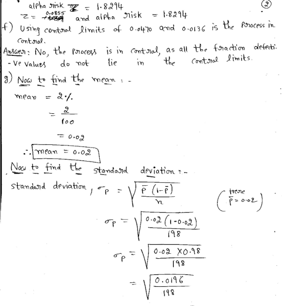 alpha Jisk 1-8214 .8214 o.o855 and alpha nisk FUSihg contoral ^imits of 0 ol470 amd o o136 is the Poocess in Contonal as all