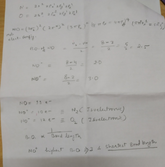 2 4 mol 5 2 No 2. NO= 13 e-