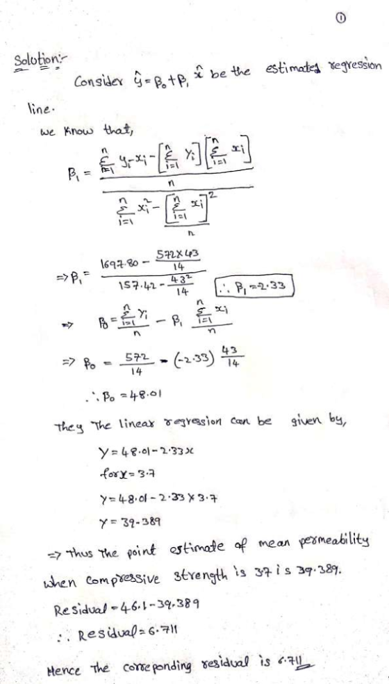 Solotion Consilertp, be the estimades vegression ne 1672.80- S.413 凫恤 -A 늡러 Po48. the 3 The linear ㆆeyvesion can be given by