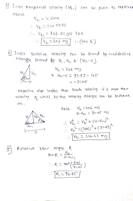 eanyential velocity (V\ Can be give n a cipbirel cbove V,v sin 20 Sin 7.3 V 306. 0 R 306 -ans t Vi, =306 my 4 Inkt be cund by