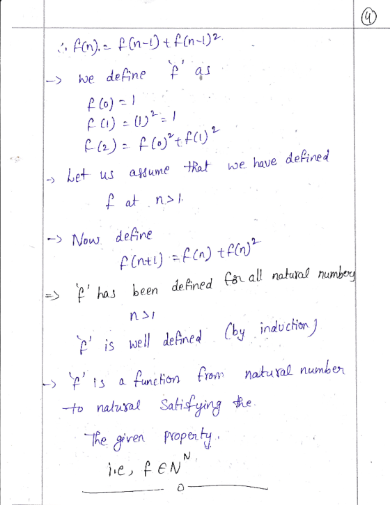 -> Let us aumtRat oe have defined at ns|. sl deAnes Cby induchien) to naluyal Sa Re ven Proper 0