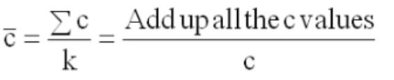 Addupallthe c values Mc C