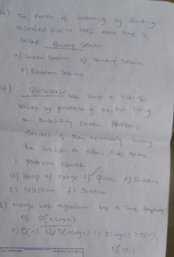 divid Caluse a)aveow Seawcmりain a*T seo.an c) landon Sean Velo alwes Sosb the Sub lis on ele Side a) Heop b) merge e) sele ch
