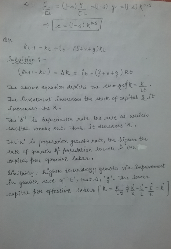 (-s)Y-6) --4)k EL EL U-s)KOS 0.5 34 REtl =ke +it- C8tnt kE intuitiom- (Retl-kt) - Ak it-(8+nt9) RE eguation depiets the cnmge