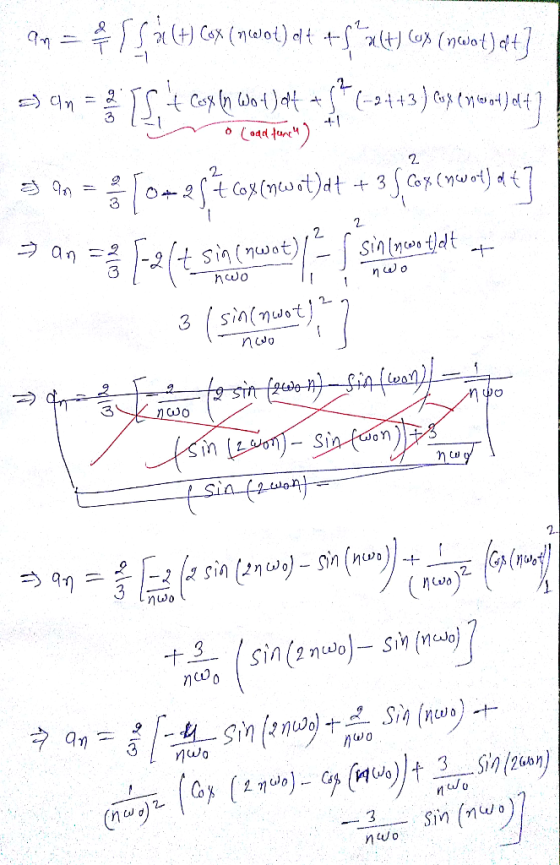 Y Cox (nt)dt +3 7. an Sininostdt- ncwo n o sinnwat nwo 3 nwo Hiwy}tisfrentas nwo tinLionSiat Sin (Lwaht -2 {2 sin (2nwo)- sn