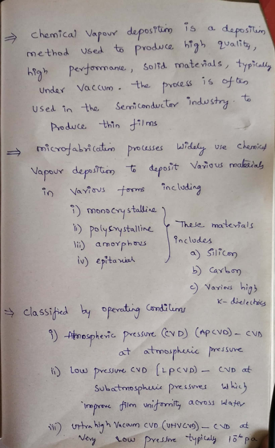 depos?tam is a defosTw Pextomante., solnd mate ial s typc Chemical VapovY ラ method Usedto Produca high 2vality Under Vaccum t