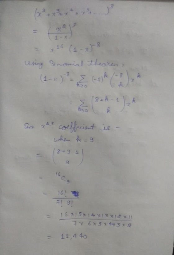4 1-x (1-x)8 uliny Binomial thearen )- 16 (1- 8-1 So ofecion when ta=9 8+9-4 161 1615 1413 12 11 11,4 40