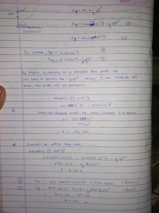 ut tt at 200 Smur rO 2 t-9t 210 Mus iotrsn o 200c0s45 (2) (200698ust for ocket ucos20 t (4 42 Sry a shralght ine path we obje