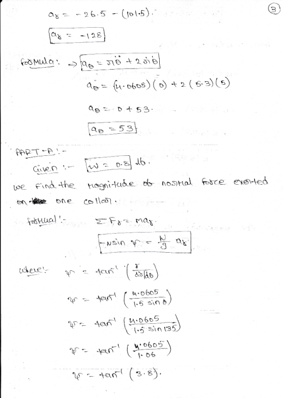 - (015) ax- 26.5 -1 28 0 +2e s) (2 (63) () 0605 PART-A Guven Find the nagnitade db notal fodce evted en One EF Max deie .D605