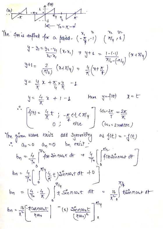 (b) IK To The mu defred for ) paid-() (44) Wly(alu) (Kx) 7 2 (144) 2) 4+T t Here 2r else 2rad Isec Syorrlery bn est fit)t) od