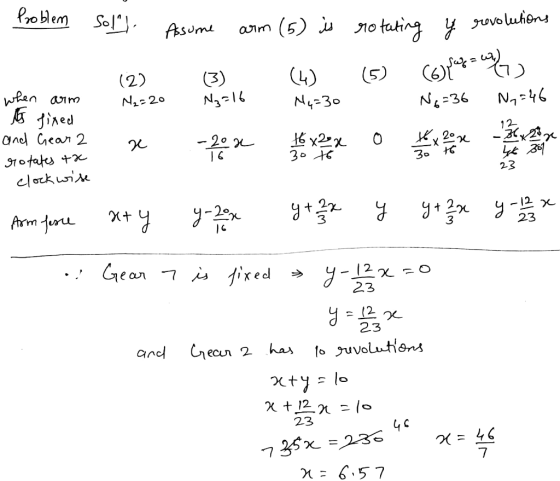 Pro blem Sol rovoluhons n1o tating (5) u Assume aim 4) (3) N3 (2) aTmm N20 N 36 N430 12. and Cear 2 --20 X 970 tat clock wie