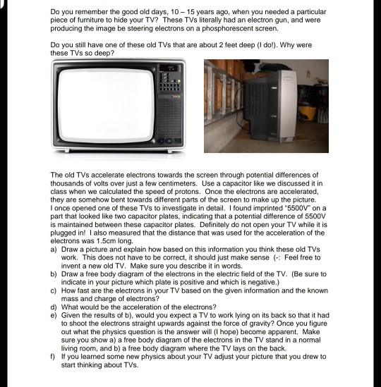 Do you remember the good old days, 10 15 years ago, when you needed a particular piece of furniture to hide your TV? These TV
