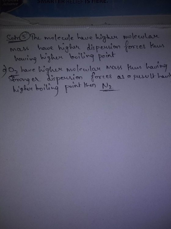 SMARTER RELIEF IS HERE. Aavance Sers The molecule have highur moleculan hawe highr dispeuion fortes huus hawing higher boitin