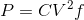$$P = C V^2 f$$
