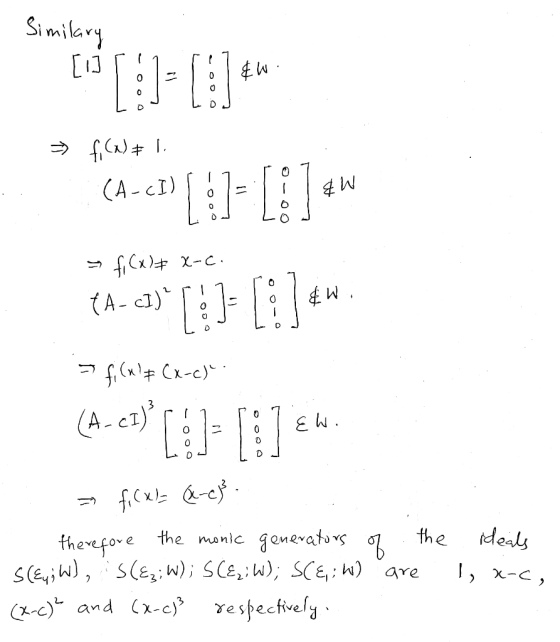 Similav the det .ave 1,x- the monic thevefove S(Zih), S(ếu w) ; SCe, κ), SCE : h) sespecfve X-C