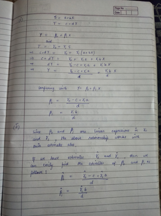 Page No. 2 뎌 arung twth 난1) ave an exn B and Since and 1, thun anol we have eshmals i (an ear 義一c ), a