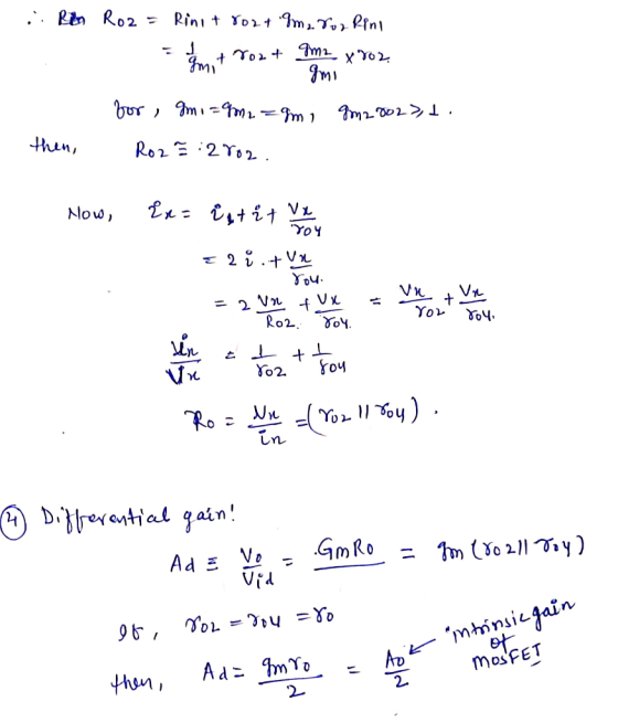 D 2. Imi han Nlow, YOM Sou Yo o MosFET 2-