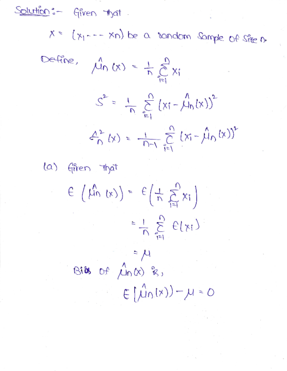 xn) be a (x Define,A 1 ren