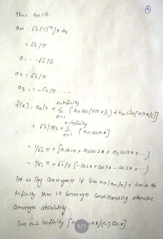 Thus bn 0 nrhtinity n-infinity et us Conveys abcolute