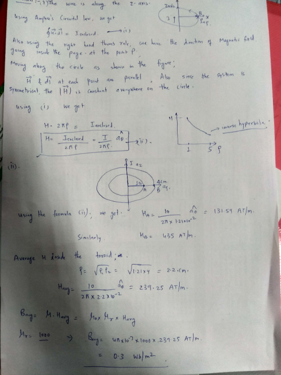 we is along the 2 As insid te pe at the oP ebra the cretssefa Moving aow shown n The H di at each Point 4v Aso s inte the ste