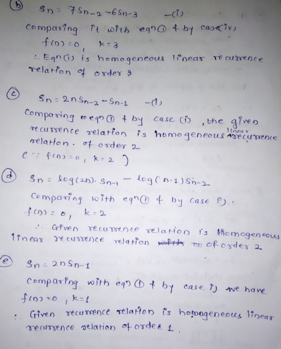 . Eqn G is hemogeneous Ioeas re curepee Case bhe inea nelaHon. ơt order 2- by Case Compas with e a ve