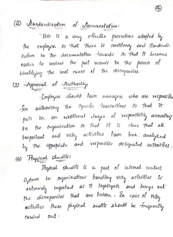 (4 () tandavdisotien ofAocumentalion Veryeffectie pcecue odepled by Thi i the emplge conttency Po -thot it hetomes and tordor