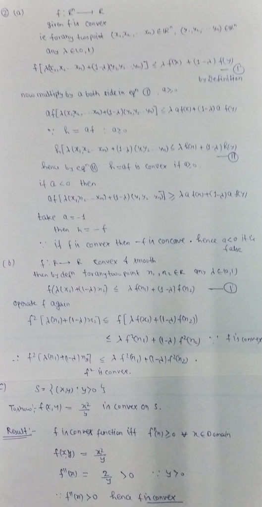 Sive Fl convex an, λ e(0.1) now muuīP5by a both ride in een CD , a»- :89 a pero eqn@ itaco then f,af is Conve× ǐ4の。 take a--
