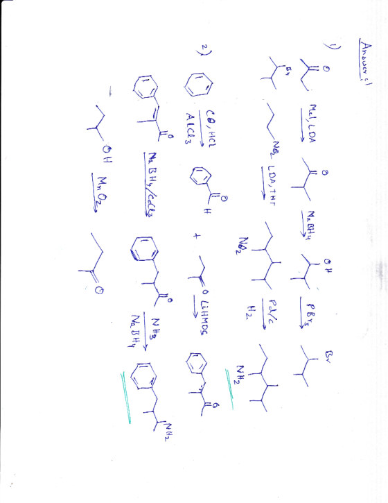 Ομ Pa/C NA N H 2 2 ALCL3 Na BH