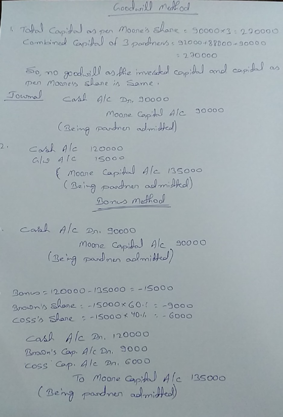 Goodaill mo Talal Copidal Combined Capial of 3parnes pen Moones shone 90000x3 290000 91000+22000 9000o 72.20000 goadheri Ll
