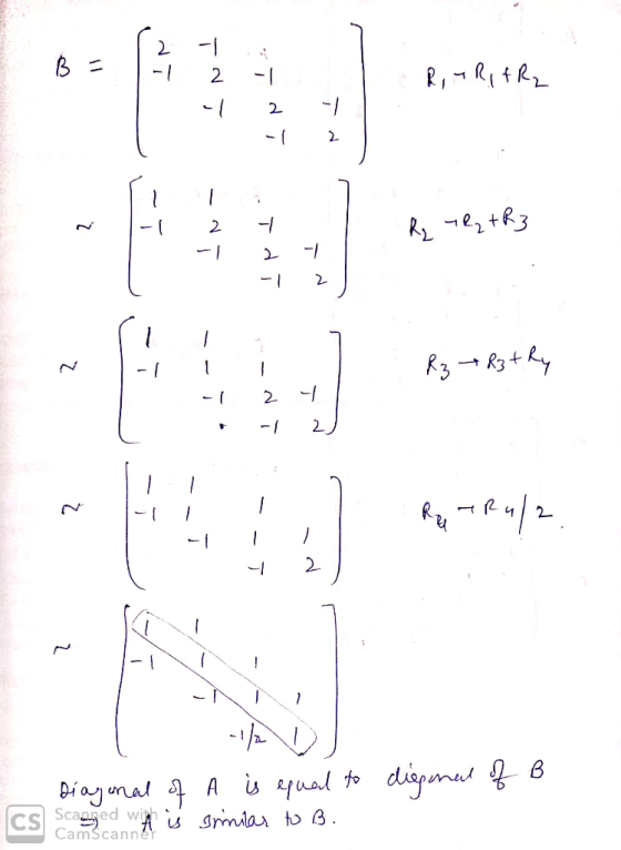 R,RIR 2. 2 - ( 2 -/ R3 -/ 2 - ( 2 2 digma i qual to srmar to B A Diaynal CS Scaged wih CamScanneY T